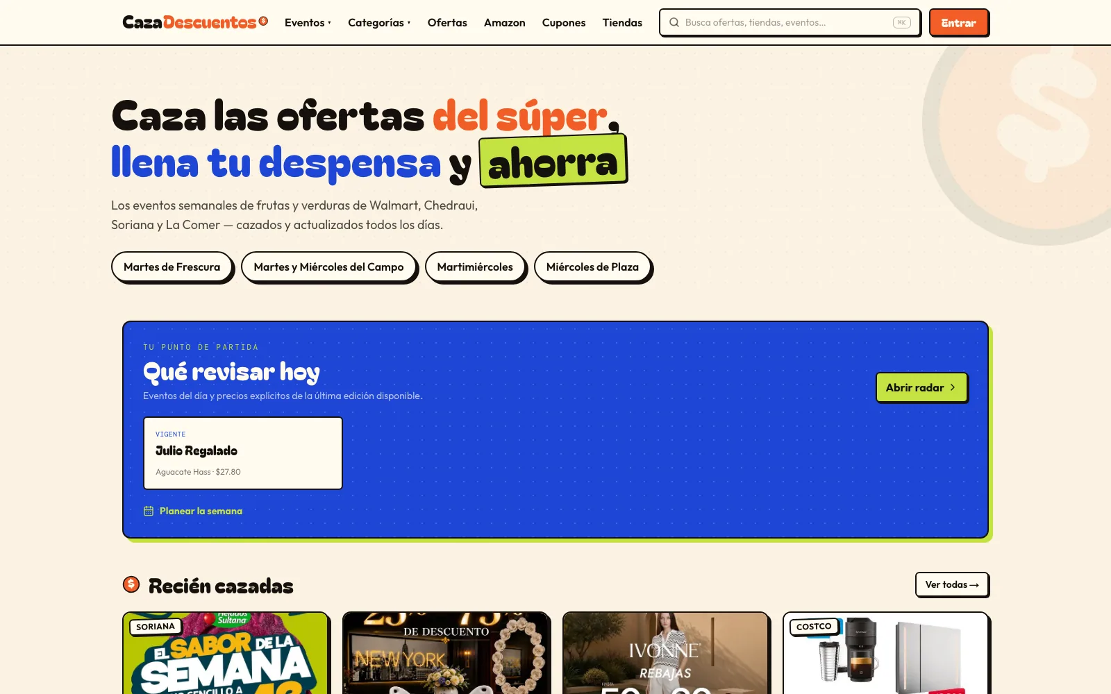 The best supermarket opportunities, all in one place.